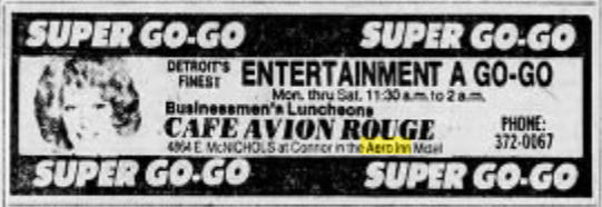 Aero Inn - Was A Go-Go Joint In 1976 (newer photo)